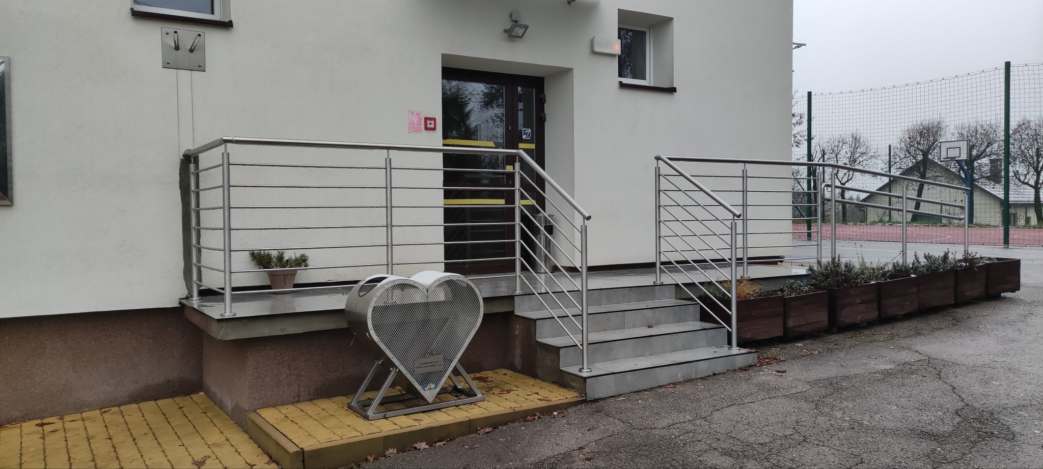 Balustrada ze stali nierdzewnej