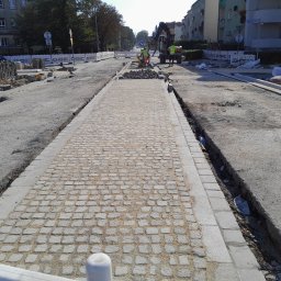 Wykop pod fundamenty Wrocław 1