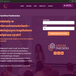 Strona Internetowa, kompleksowa obsługa mediów społecznościowych i reklam - branża nieruchomości