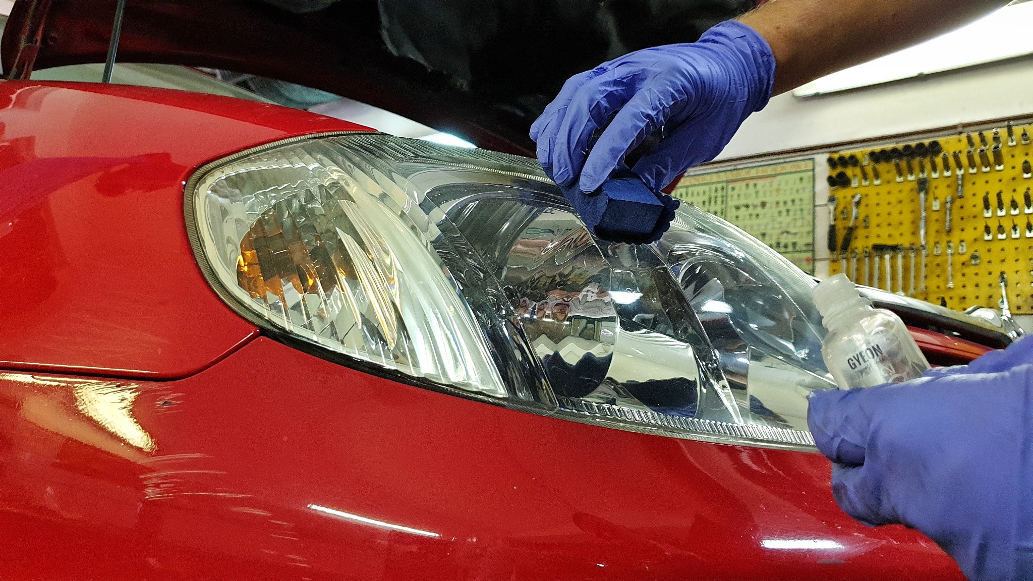 Zabezpieczenie reflektora powłoką ceramiczną