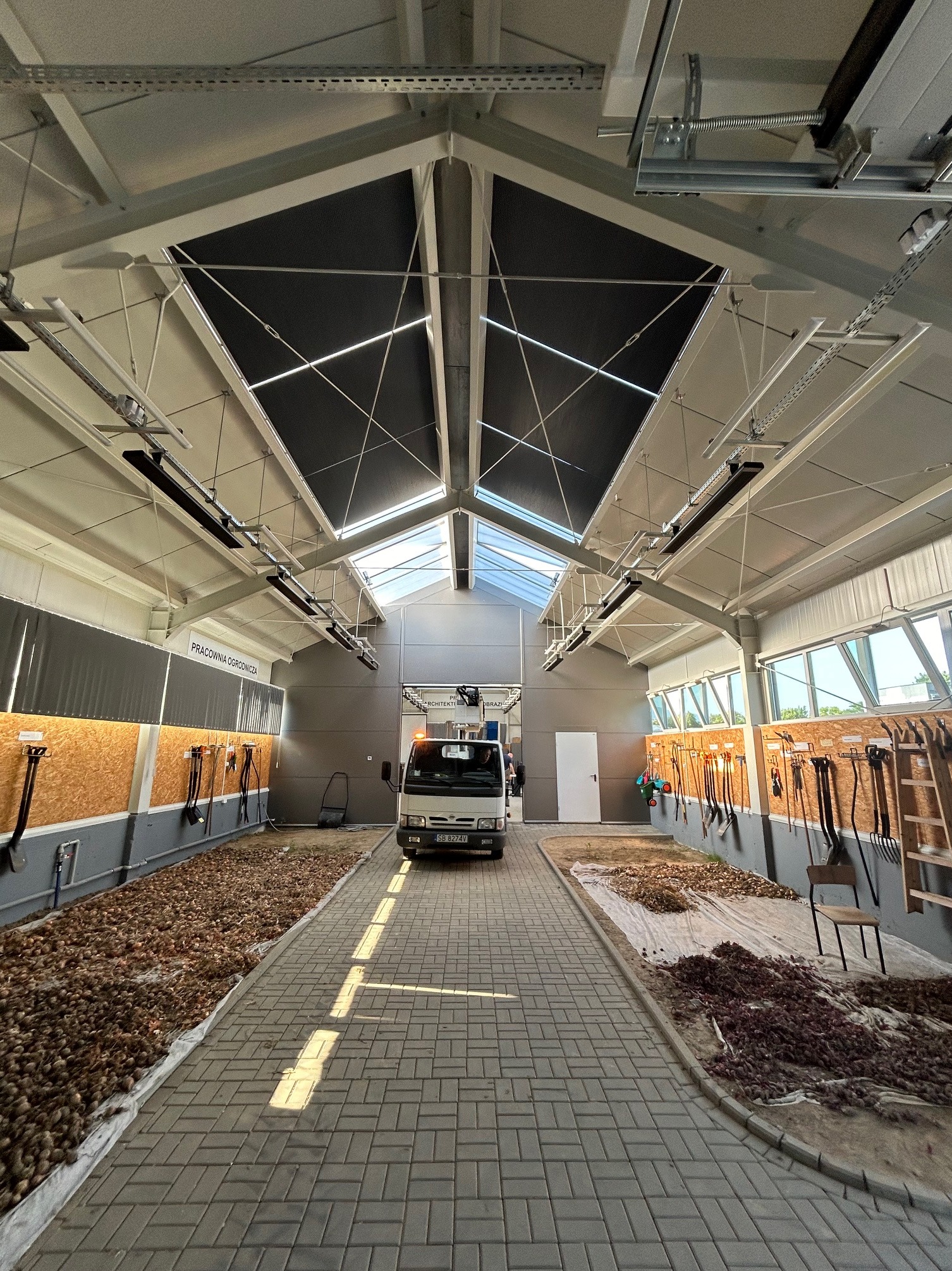 Plisy plafon do dużych powierzchni - Refleksole