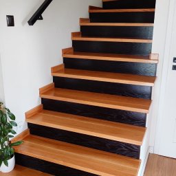 Schody drewniane Lipowa 2