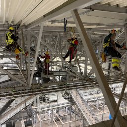 Odśnieżanie dachów Warszawa 1