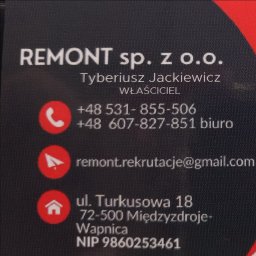 Remont Sp. Zo. o. - Dobry Zbrojarz Świnoujście