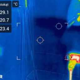 Bezinwazyjna lokalizacja wycieków instalacji wodnych kamerą termowizyjną
