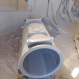 Piaskowanie dużych i małych elementów