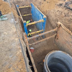 Przyłącze wod kan Koleczkowo 1