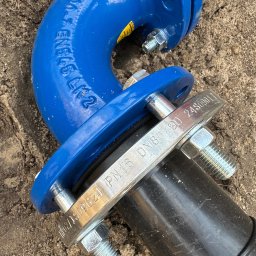 Przyłącze wod kan Stary Grodków 3