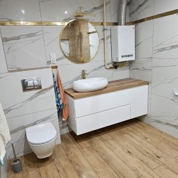 Remont łazienki Lubomia 4