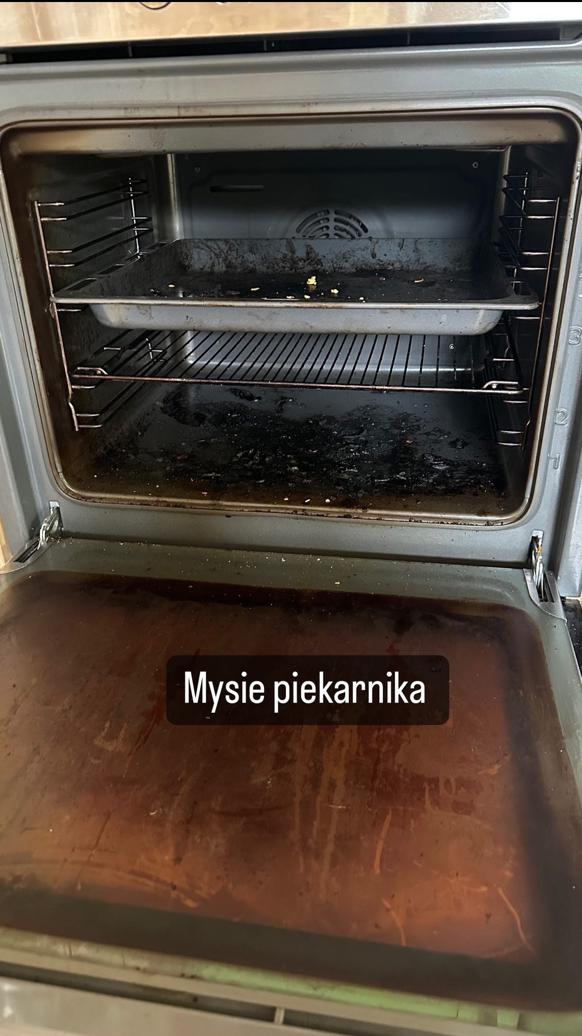 Mycie piekarnika
