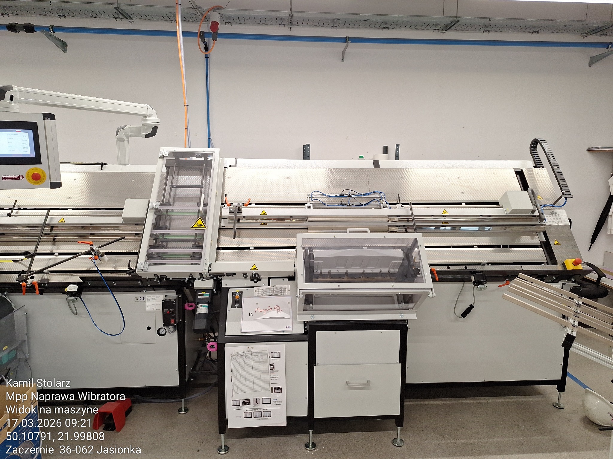 Naprawa wibratora przemysłowego w firmie MPP Zaczernie