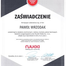 Krycie dachów Żyrardów 1