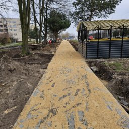 Układanie kostki brukowej Poręba 2