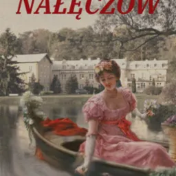 Jedna z pocztówek z serii o Nałęczowie, fotomontaż