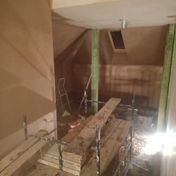 Grzegorz - gładź korytarz u Pana Arka