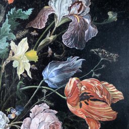 Rzeczownik - pracownia - Reprodukcja Holenderskiej martwej natury, olej na desce