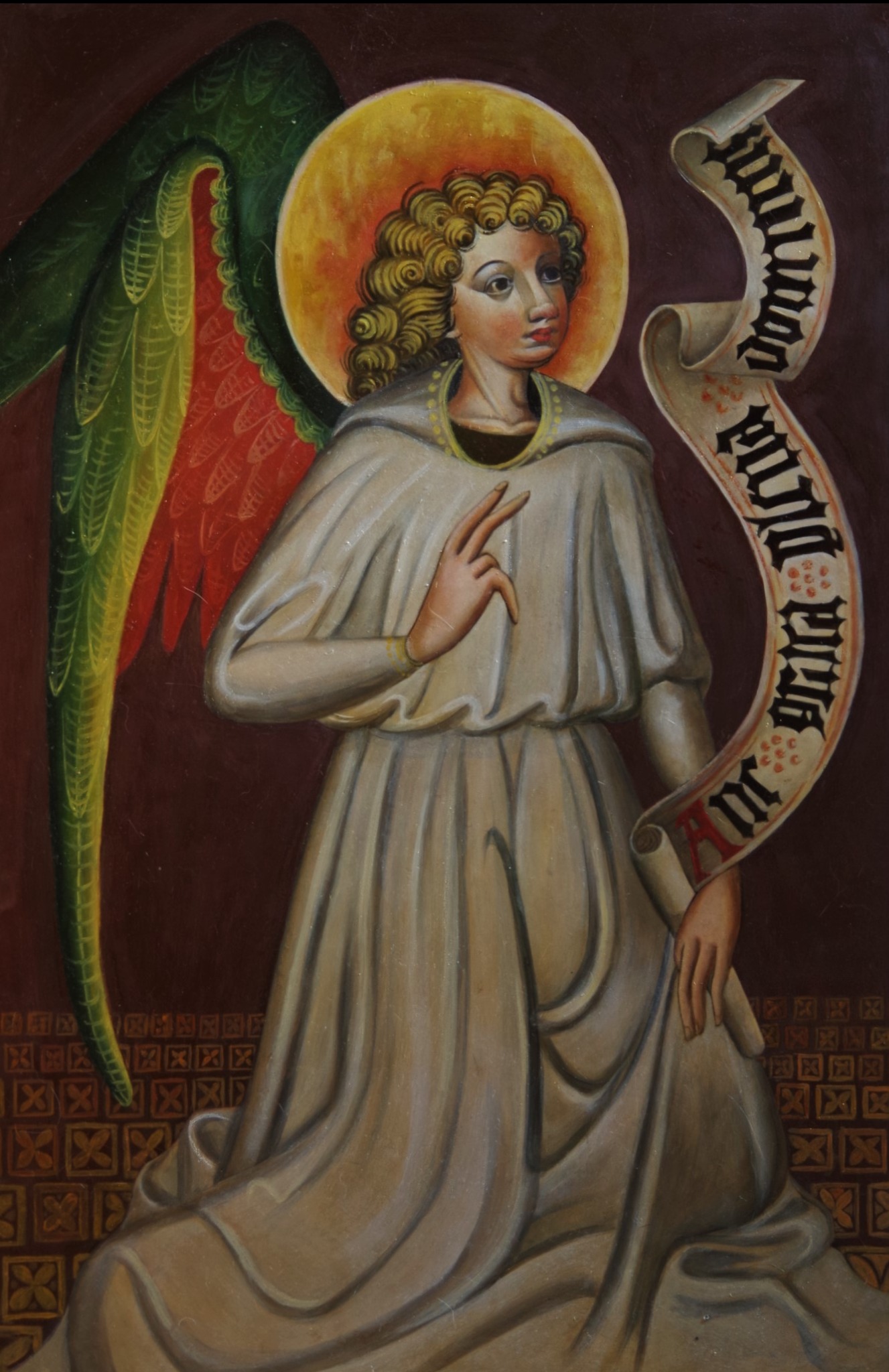 Reprodukcja XIX obrazu, Olej na desce