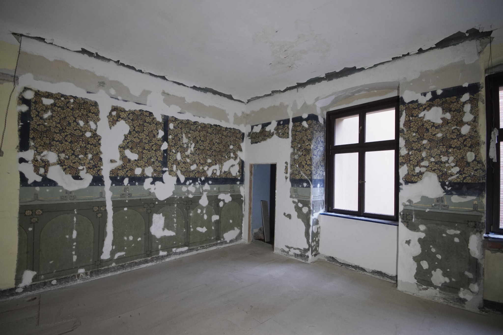 W trakcie restauracji XIX polichromii