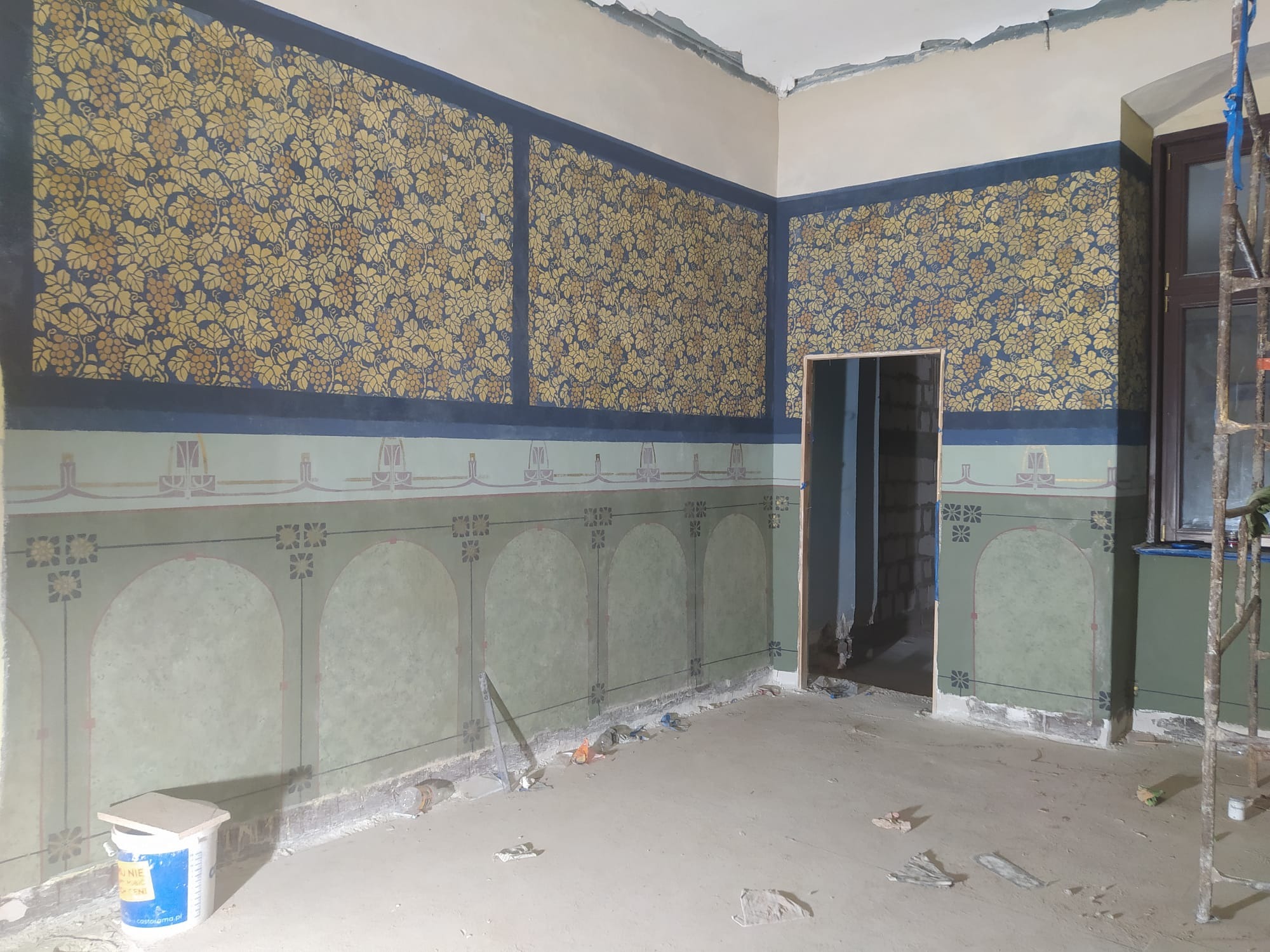 Polichromie po pracach restauratorskich