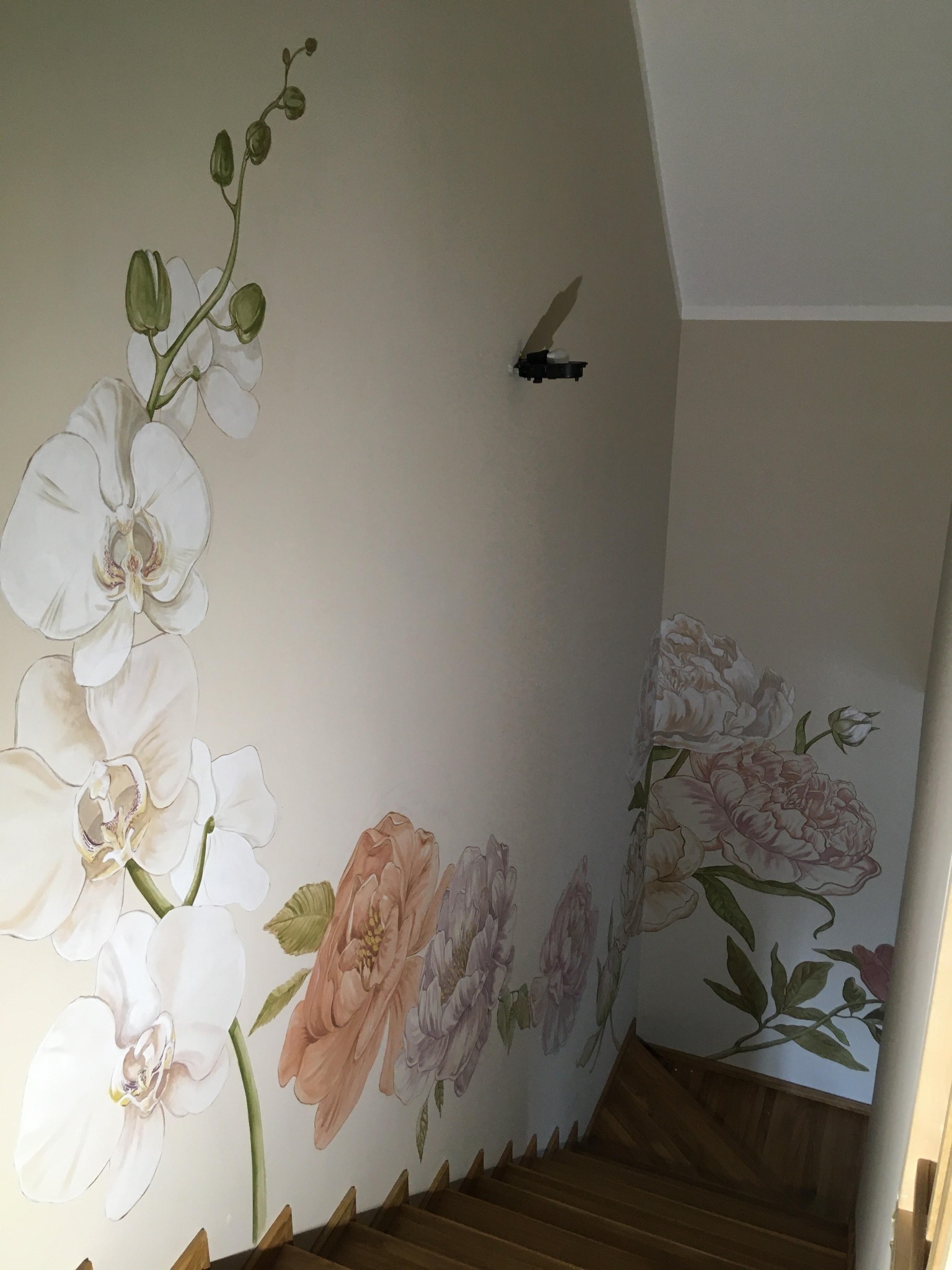 Malarstwo ścienne u klienta