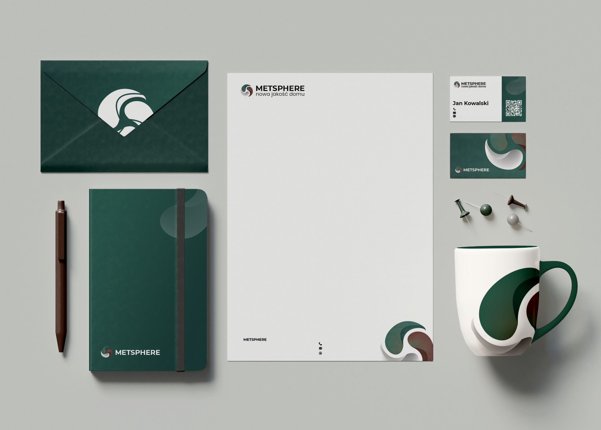 Metsphere Zakres realizacji: branding, materiały promocyjne, broszury inwestorskie