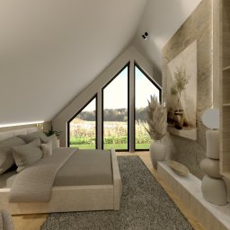 MM PROJEKT Małgorzata Mrozińska - Projekt części domu modułowego, w stylu Janandii.