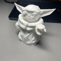 Wydrukowany model 3d pobrany z portalu printables w technologii FDM z materiału PLA o wysokości warstwy 0.08mm