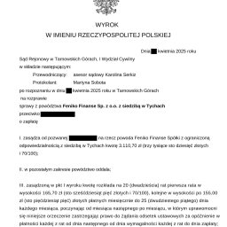 Upadłość konsumencka Łochów 3