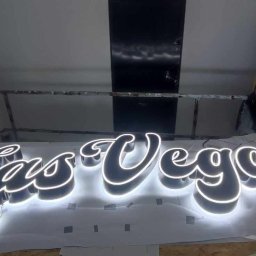 Graffiti Group Karol Szczypiór - Litery 3D led, Świecenie wsteczne i frontowe po konturze