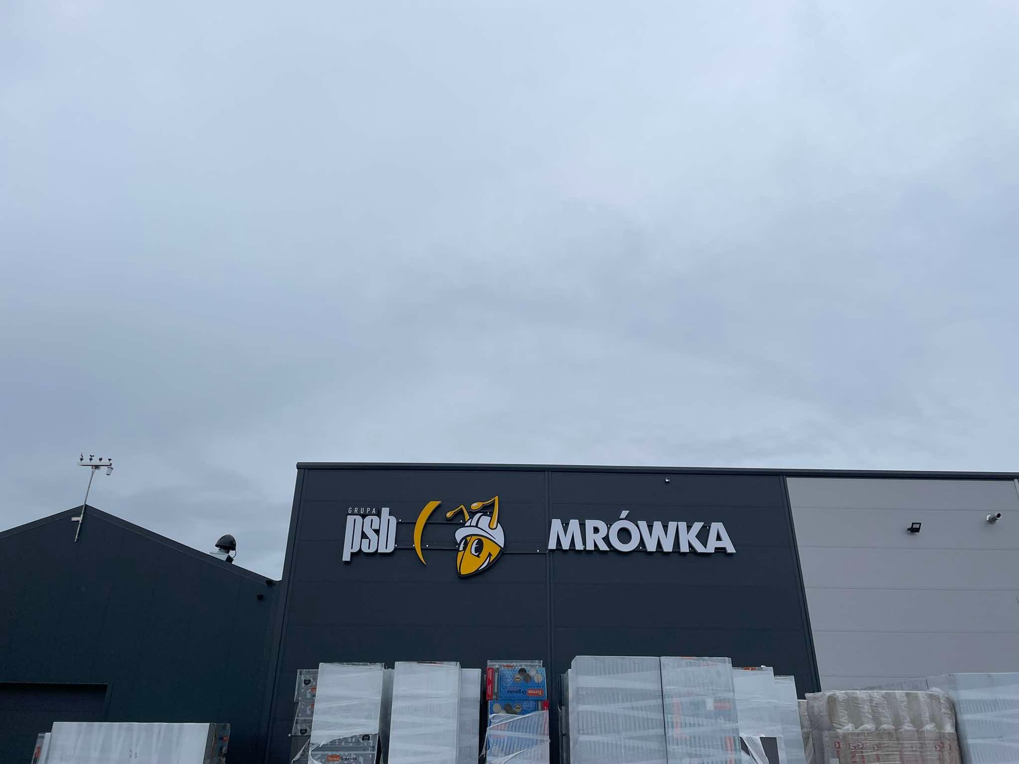 PSB Mrówka Strzegom Znaki 3D led