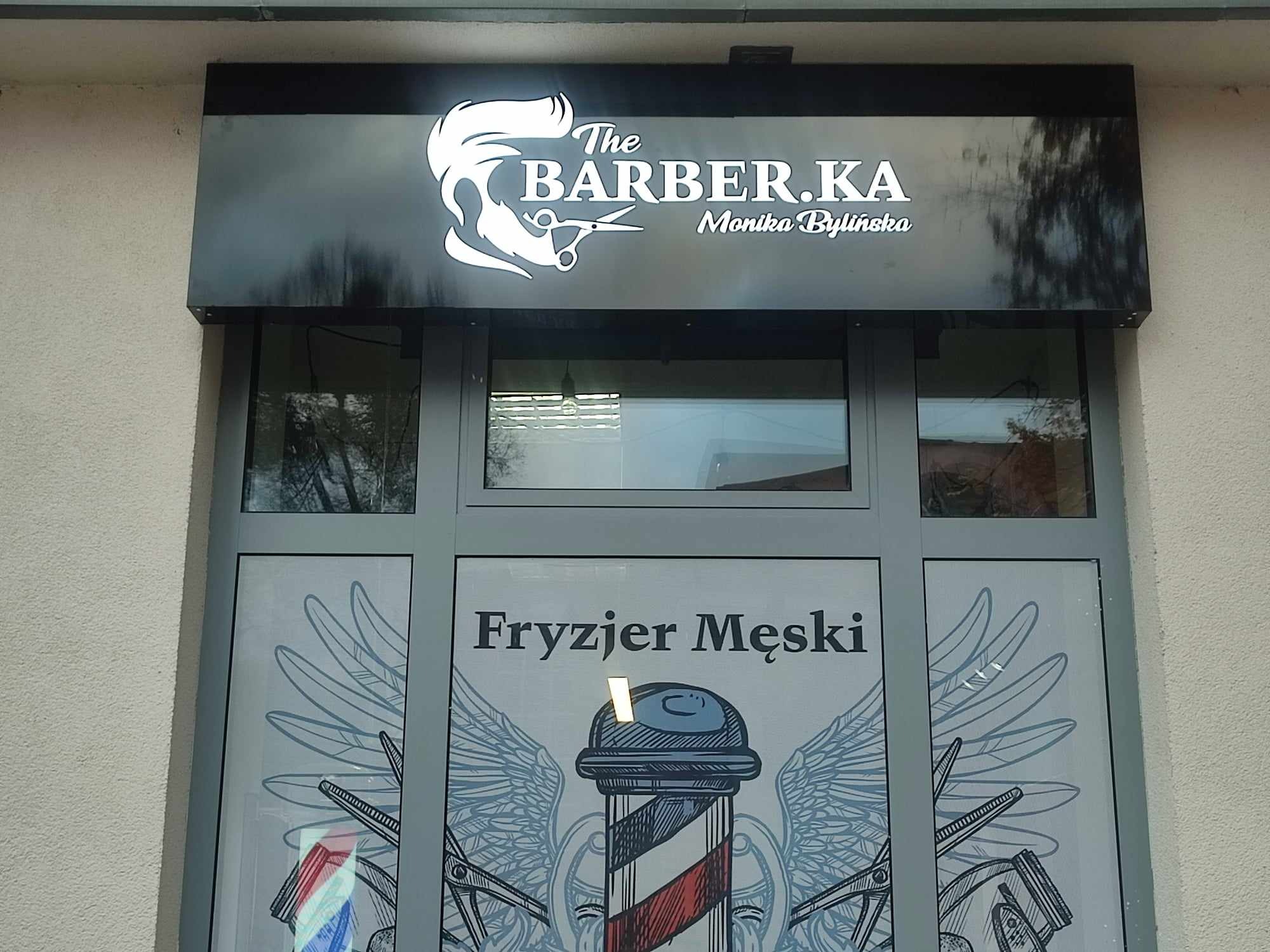 Kaseton - czarny dibond połysk.