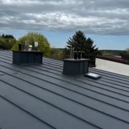 Realizacja dachu blachą w Rąbek zakończona Klient zadowolony !