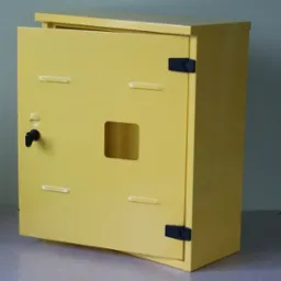 Szafka gazowa z plecami 600x500x220