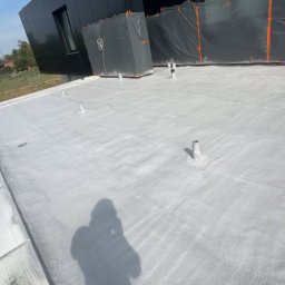 HELP AND SAVING Łukasz Grabarczyk - Hydroizolacja polimocznikiem dachu z papy bez konieczności zrywania starej warstwy