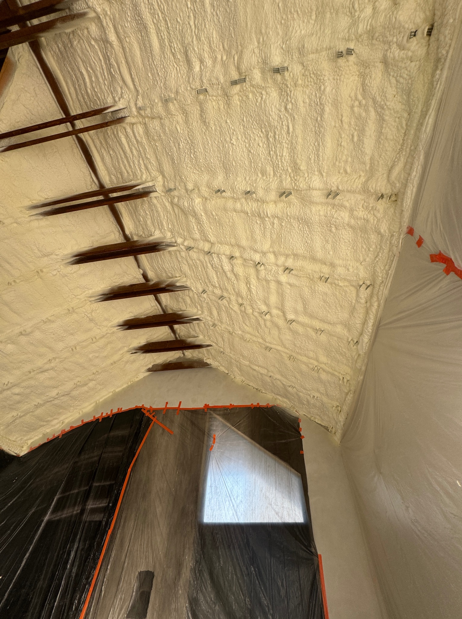 Ocieplenie poddasza pianą PUR