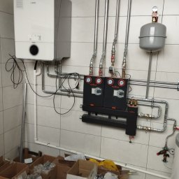 LOGISUP - Realizacja centralnego ogrzewania - powierzchnie handlowe Lubomino 2/3