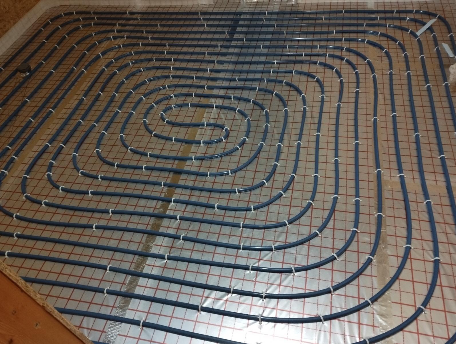 Realizacja ogrzewania podłogowego