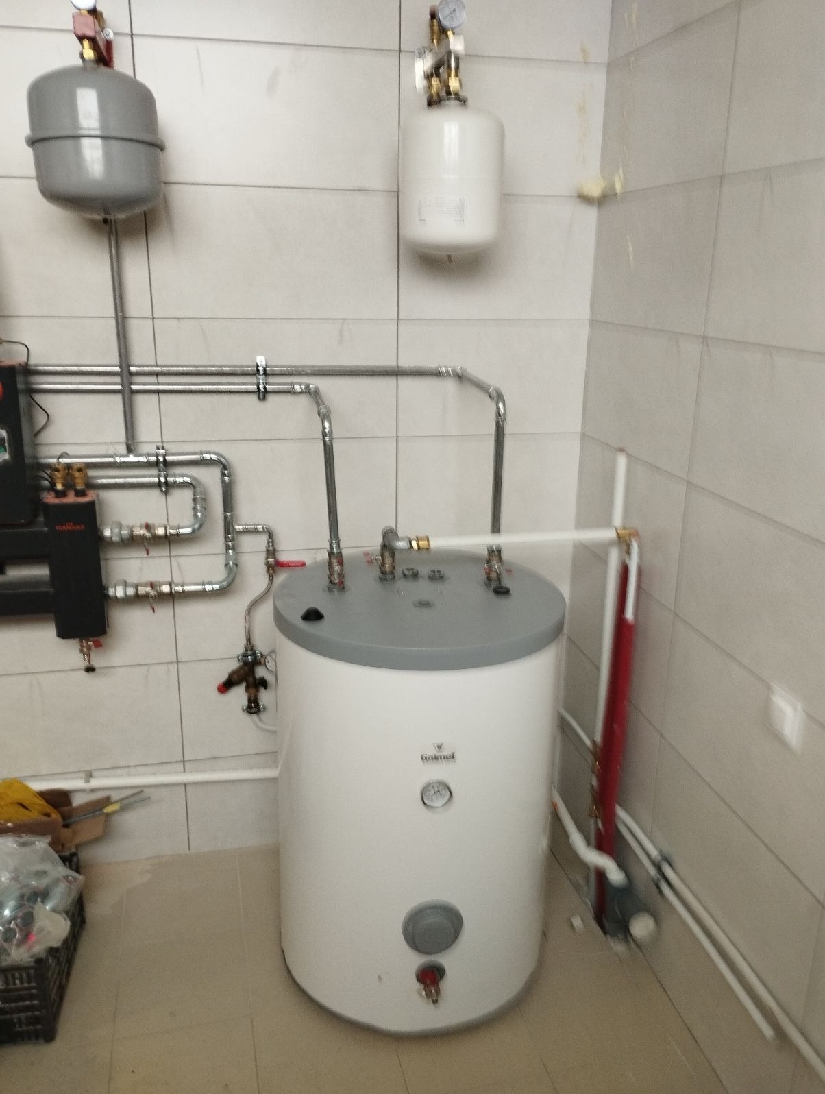 Realizacja centralnego ogrzewania - powierzchnie handlowe Lubomino 1/3