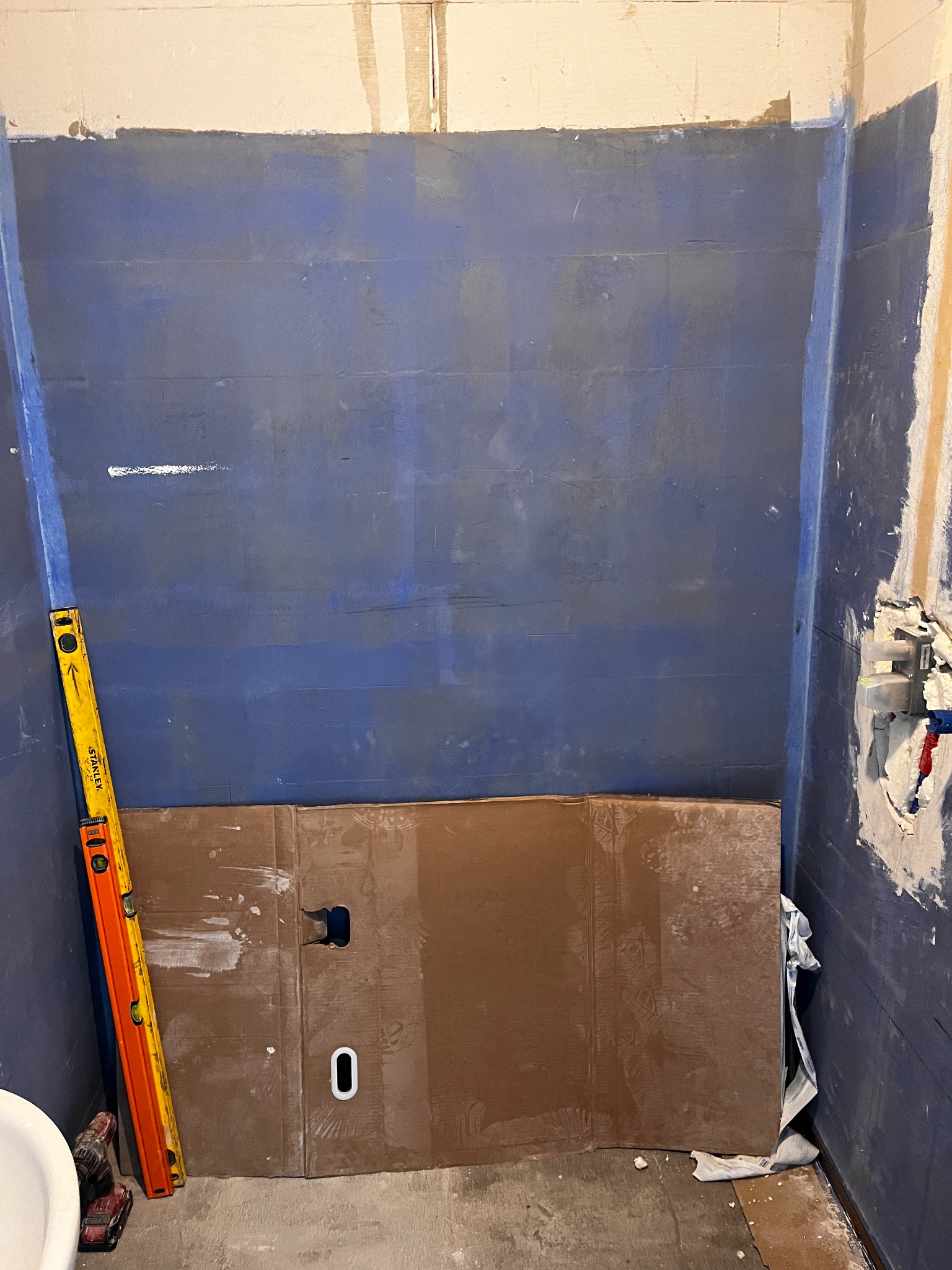 Łazienka Różnowo 'przed'