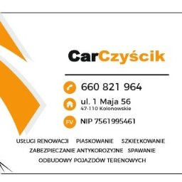 Car-Czyścik Daniel Ziaja - Perfekcyjne Piaskowanie Strzelce Opolskie