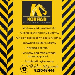 Wykop pod fundamenty Dębno 3