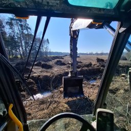 Rozbiórki budynków Kraszewice 1