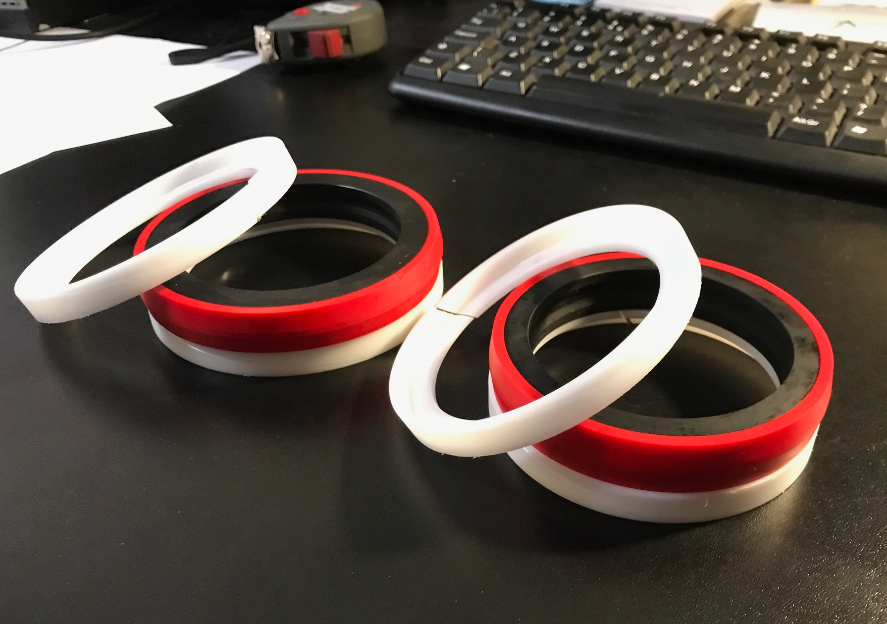 Uszczelnienia hydrauliczne - toczone pod zabudowę