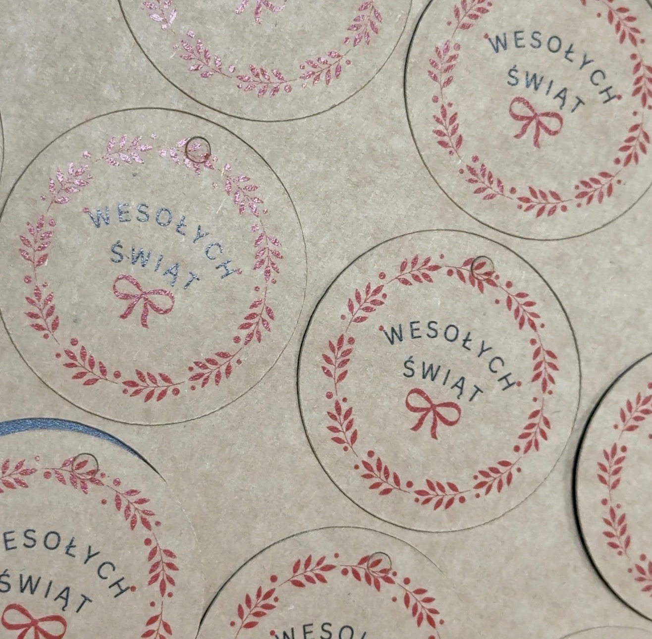 Zawieszki papier Kraft