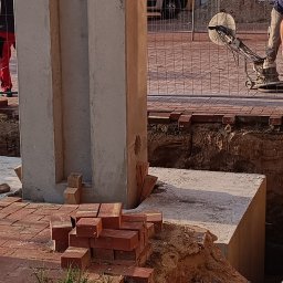 Rozbiórki budynków Trzebnica 1