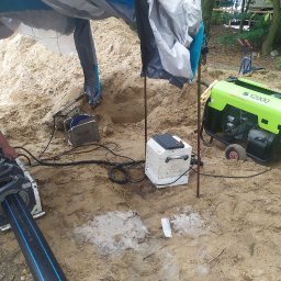 zgrzewamy rury. Bedzie woda w budynku