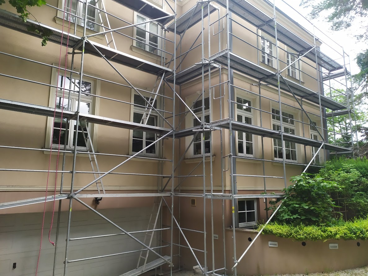 prace elewacyjne Konstancin