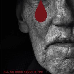 Sonia Świerlikowska - Plakat poruszający problem zaniedbania osób starszych.