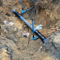 Przyłącze wod kan Chorzów 4