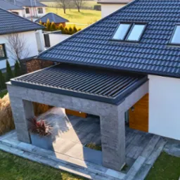 Pergola w opasce betonowej Tarasola